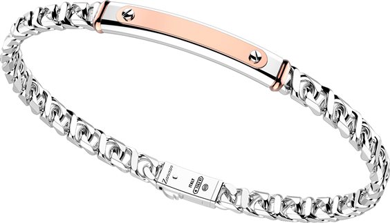 Pulsera Zancan Hombre in Plata EXB880R - EXB880R